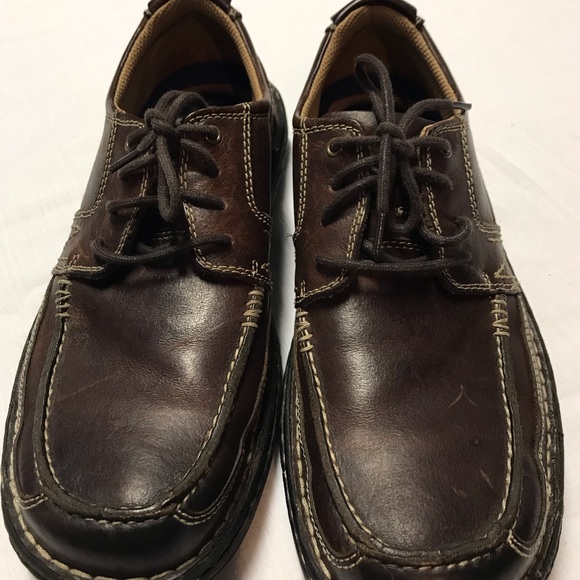 Nunn Bush Men’s Brown Comfort Gel 3.0 Oxfords - Picture 2 of 8